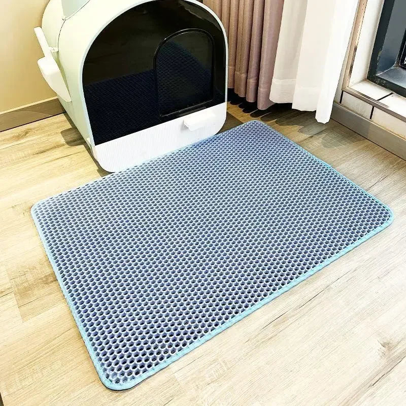 Cat Litter Mat EVA Waterproof Cat Toilet Rug