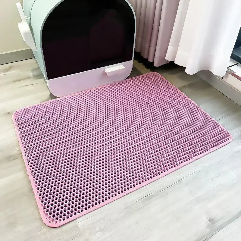 Cat Litter Mat EVA Waterproof Cat Toilet Rug