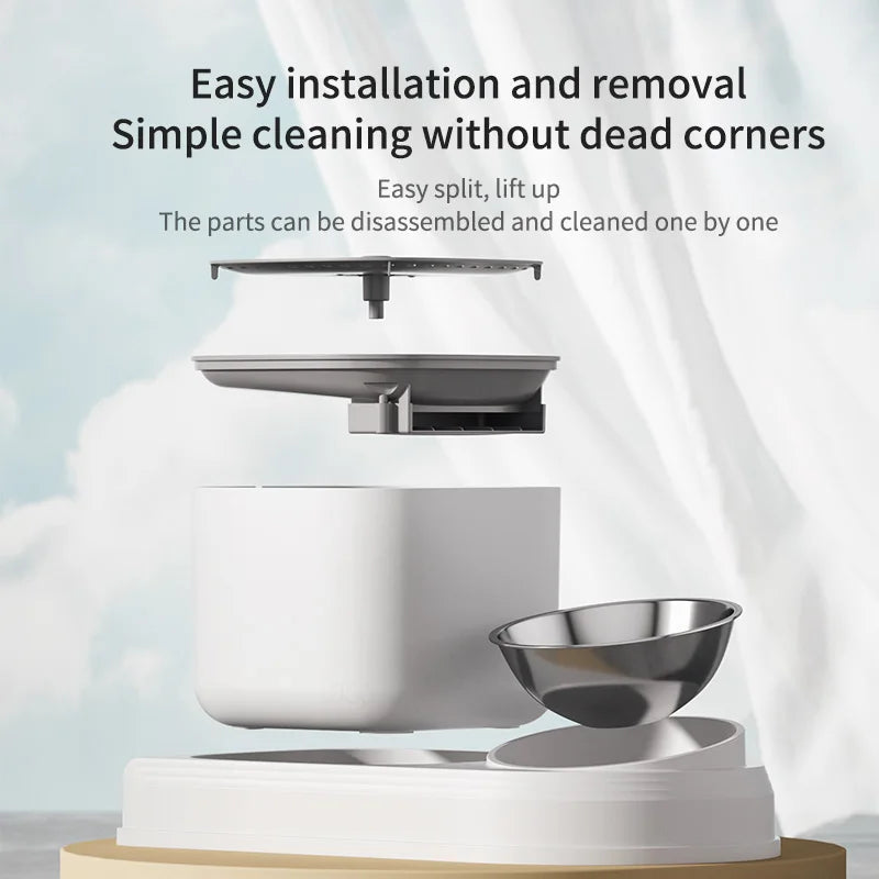 Cat 2 in 1 Automatic Water Fountain