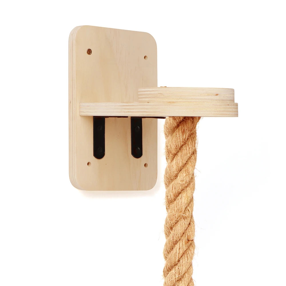Wall-Mounted Cat Climbing Rope