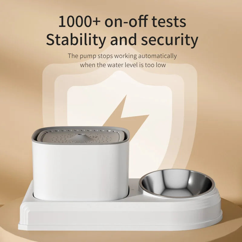 Cat 2 in 1 Automatic Water Fountain