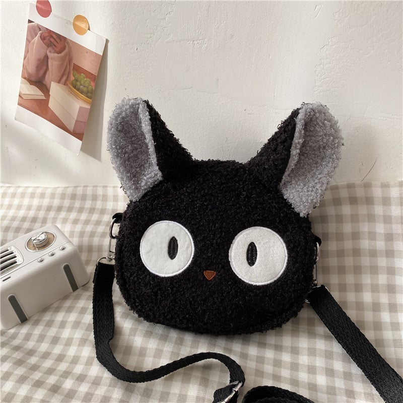 Japanese Style Kawaii Bag Women Cartoon Plush Shoulder Bag For Women