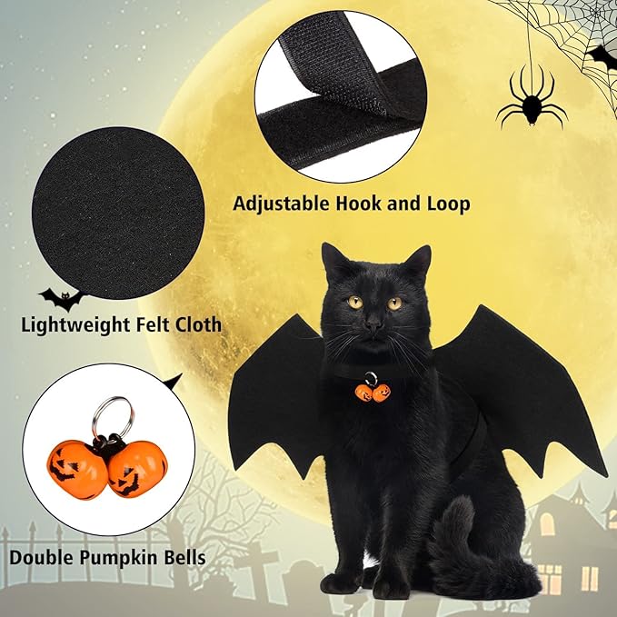 Cute Bat wings For Cats