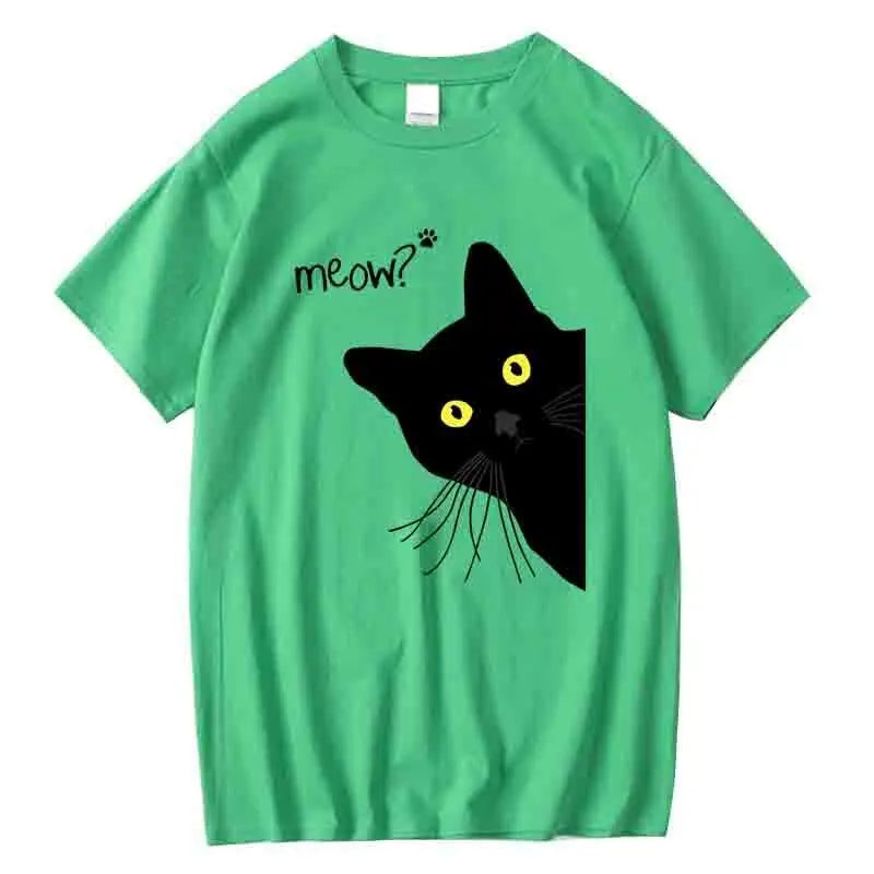 T-shirt Meow black cats