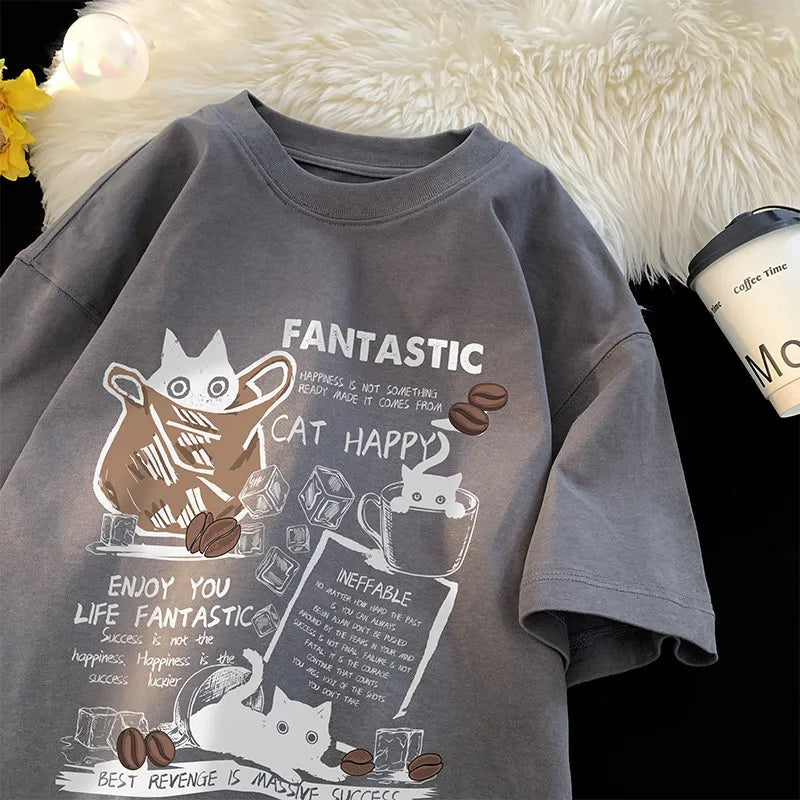 T Shirt Pullover Oversize Korean version