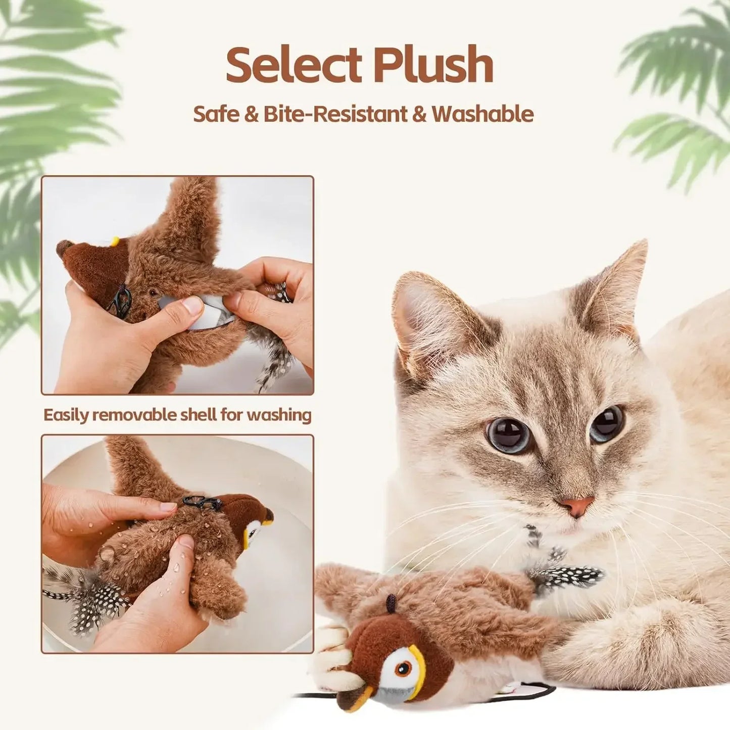 Interactive Cat Toys, Bird