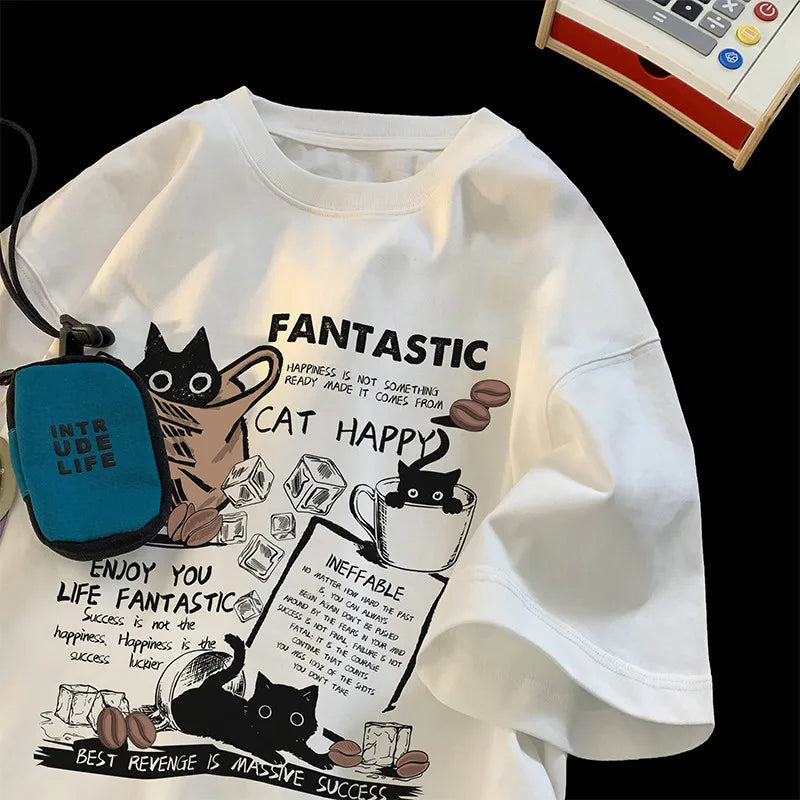 T Shirt Pullover Oversize Korean version
