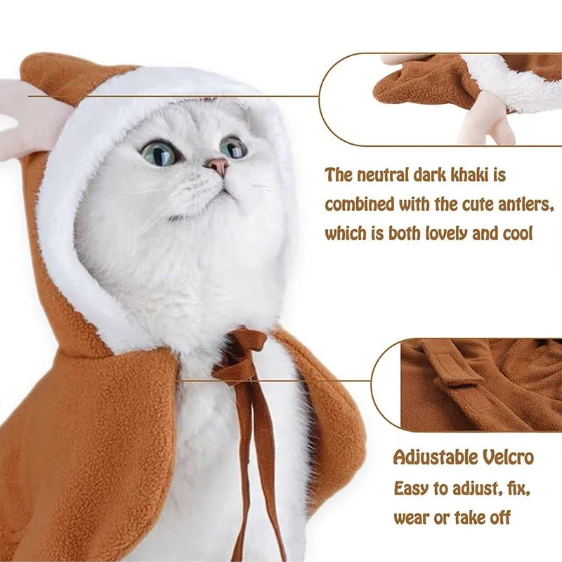 Funny Cat Christmas Costume