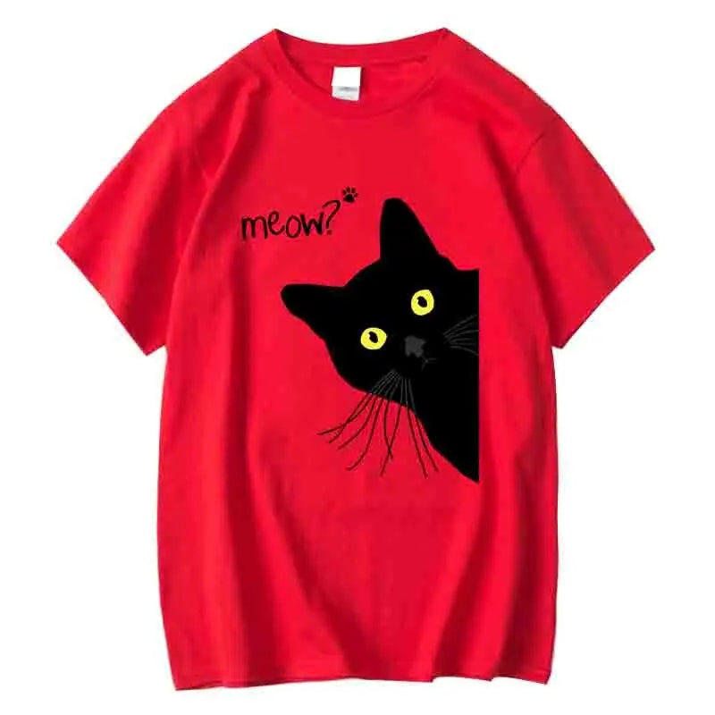 T-shirt Meow black cats