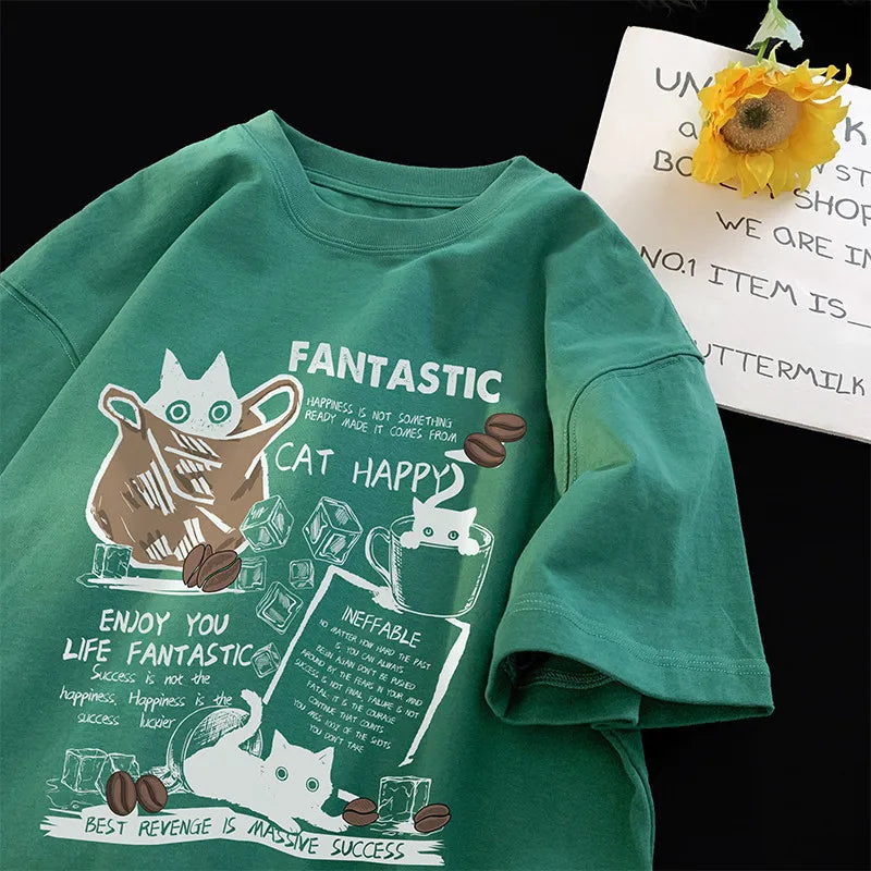 T Shirt Pullover Oversize Korean version