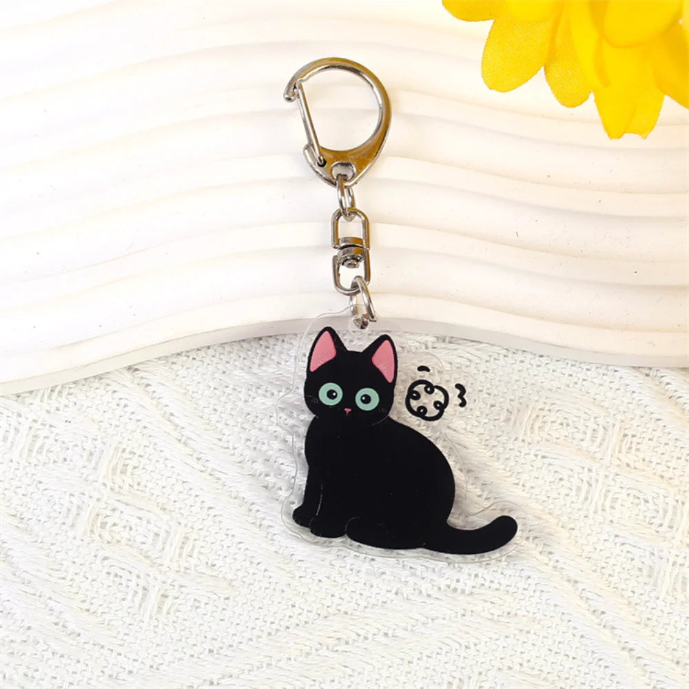 Key hangers  Black cats
