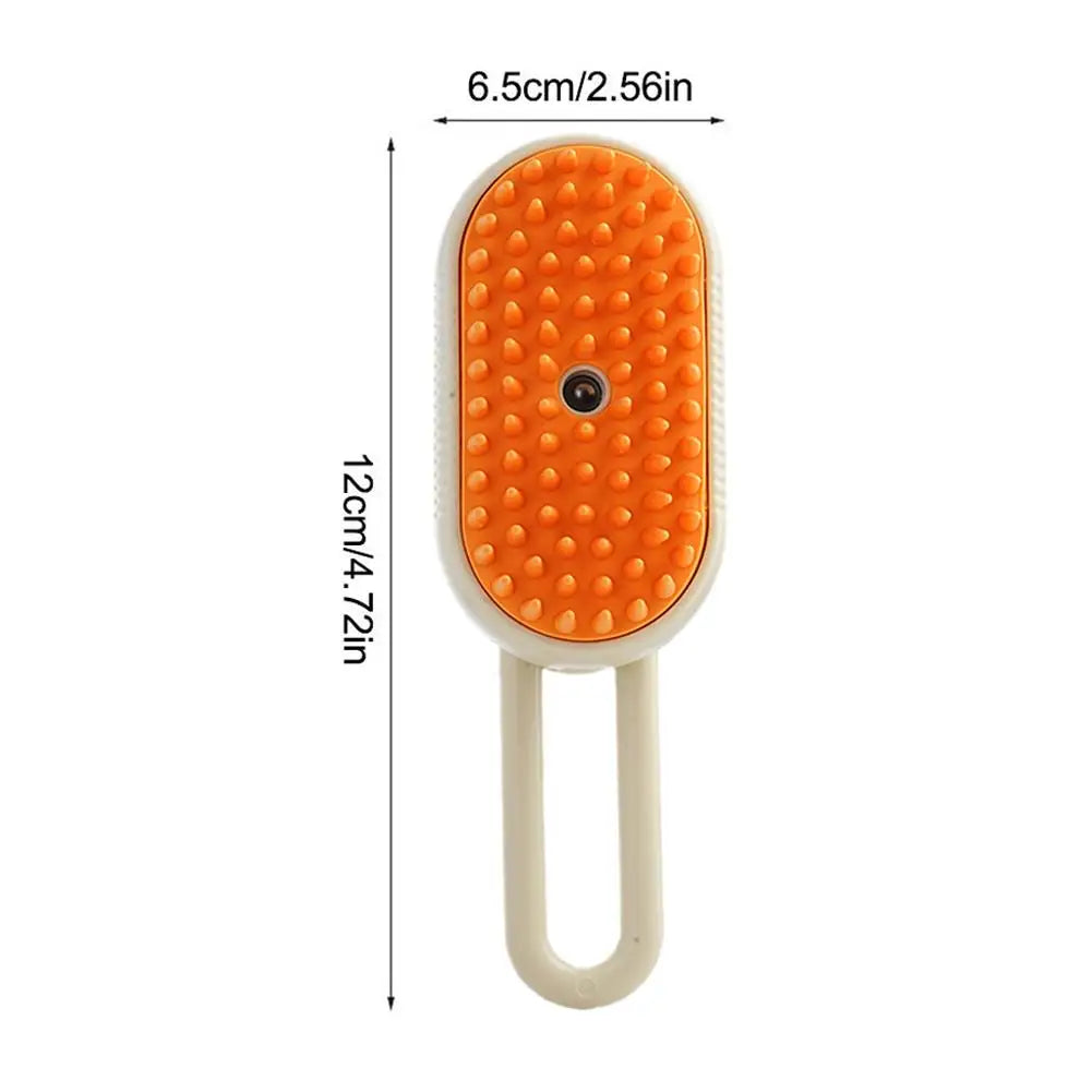 Massaging Grooming Comb Steamy pet Brush