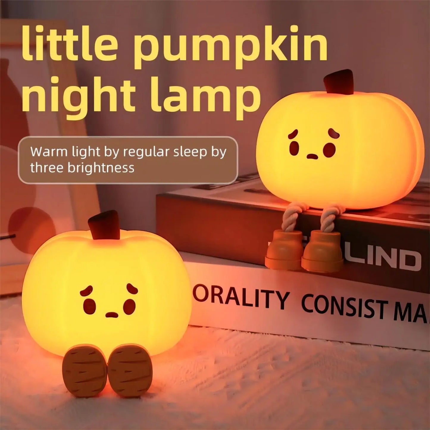 Halloween Little Pumpkin Sleep Lamp