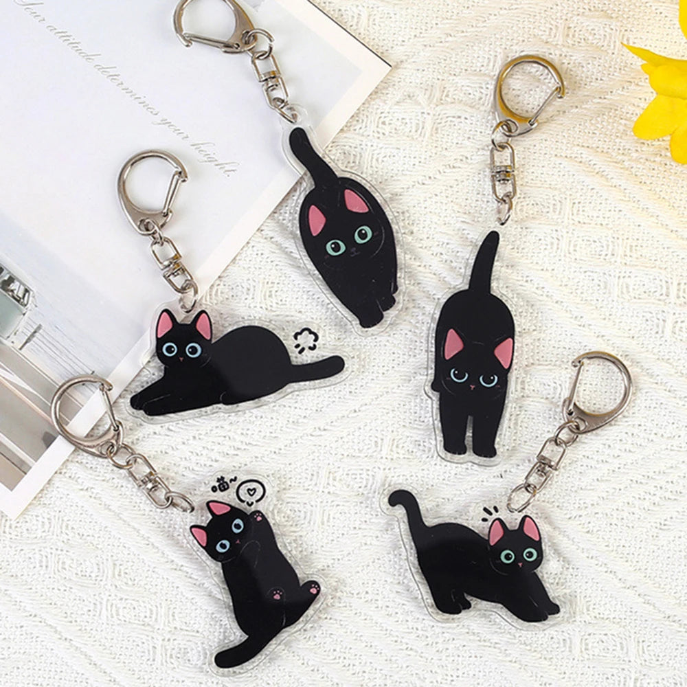 Key hangers  Black cats