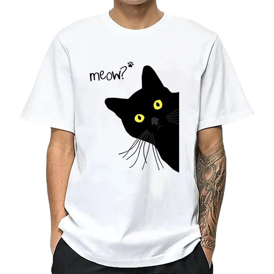 T-shirt Meow black cats