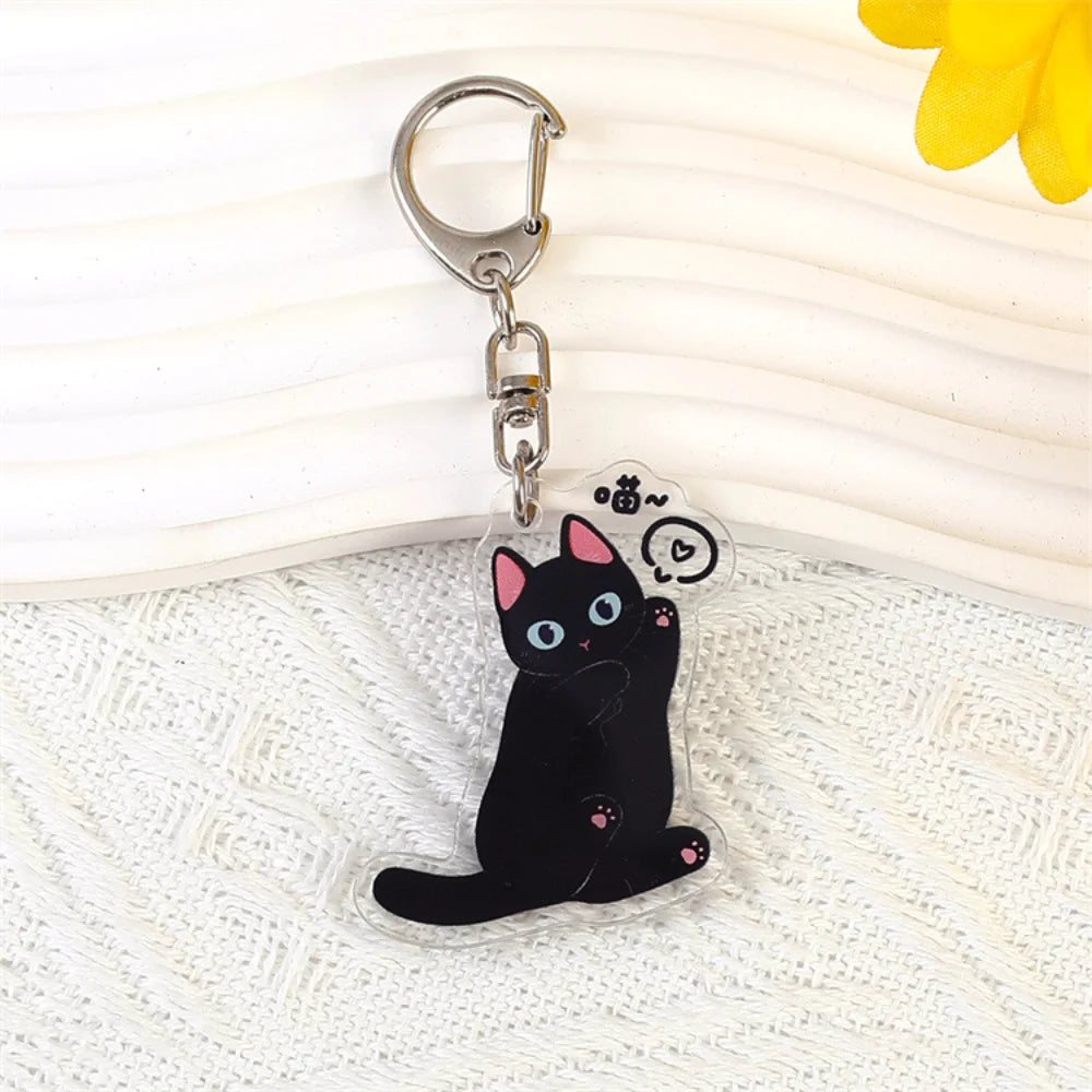 Key hangers  Black cats
