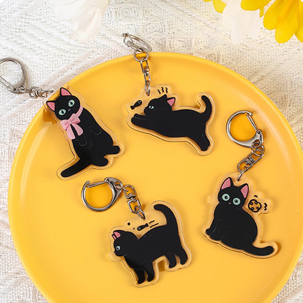 Key hangers  Black cats