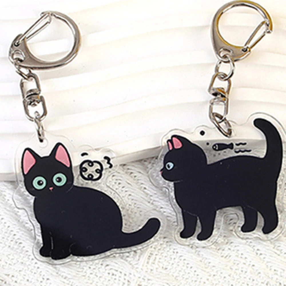 Key hangers  Black cats