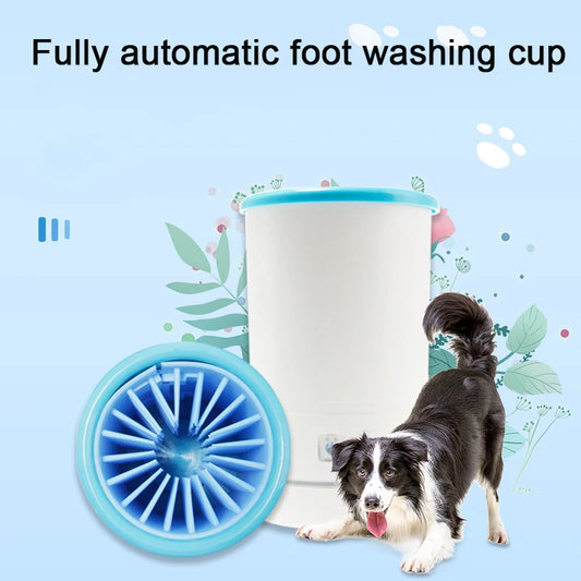 Cleaning Cup Quickly Wash Low Noise Dog Cat Pet Foot Washer Paw Cleaner