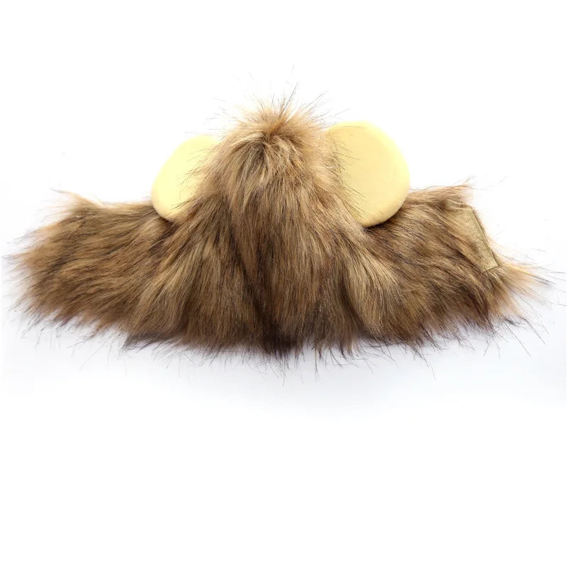 Lion Mane Cat Costume with Ears 🦁