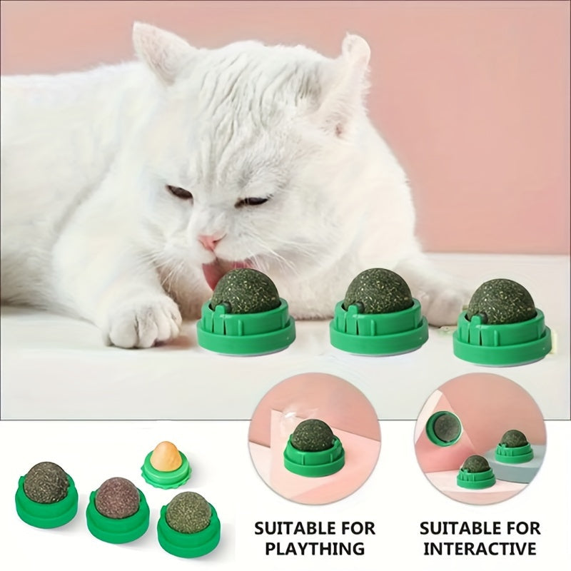 4 Pcs Catnip Toy Balls